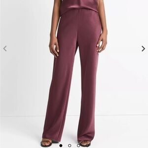 Vince Fluid Satin Bias Pant